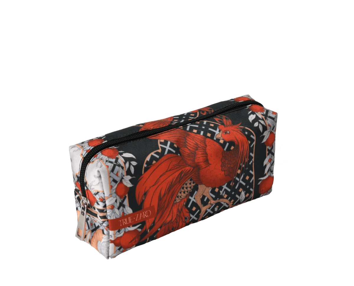 Կարմիր փյունիկ մեծ կոսմետիկ  պայուսակ